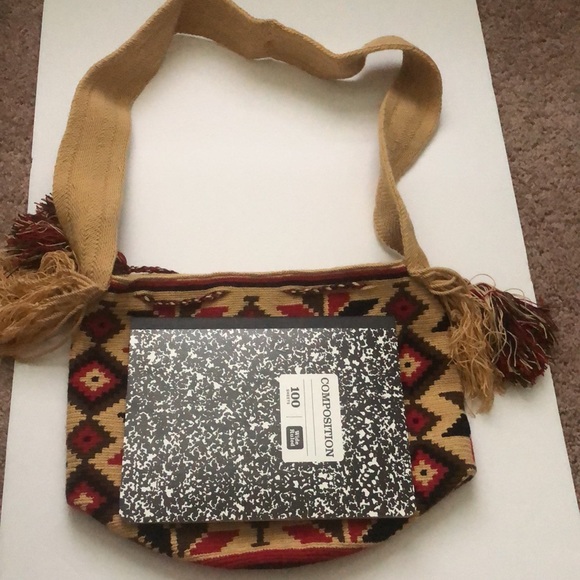 Authentic Handmade Colombian Wayuu Handbag - Picture 5 of 5